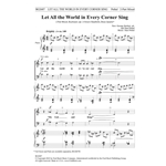 Let All the World In Every Corner Sing- 2-Part Mixed