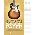 Guitar Tab Manuscript Paper