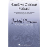 Hometown Christmas Postcard