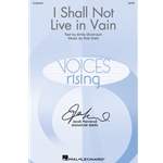 I Shall Not Live in Vain