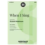 When I Sing