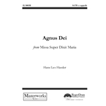 Agnus Dei<br>from <i>Missa Super Dixit Maria</i>