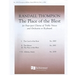 Alleluia, Amen<br>from <i>The Place of the Blest</i>