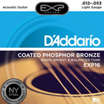 D'Addario Exp16 Coated Acoustic Guitar Strings