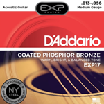 D'Addario EXP17 Coated Acoustic Guitar Strings