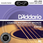 D'Addario EXP26 Coated Acoustic Guitar Strings