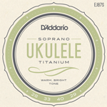 D'Addario Ej87s Titanium Soprano Ukulele String
