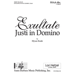 Exultate Justi in Domino