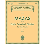 Mazas: Forty Selected Studies, Book 2