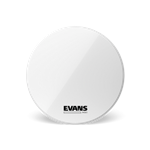 Evans 16" Mx1 White Marching Bass Drum Head