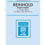 Reinhold: Impromptu in C-Sharp Minor, Op. 28, No. 3