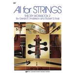 All for Strings Theory Workbook 2 - String Bass