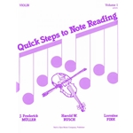 Quick Steps to Notereading, Volume 1 - Violin