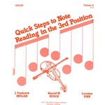 Quick Steps to Notereading, Volume 4 - Violin