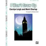 I Won't Grow Up<br>(from <i>Peter Pan</i>