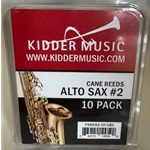KMS ALto Sax Reeds #2 10 Pack