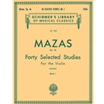 Mazas: Forty Selected Studies, Book 1