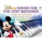 Disney Songs for the Very Beginner<br>22 Songs in Pre-Staff Notation