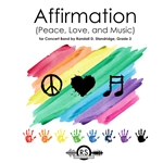 Affirmation<br>(Peace, Love, and Music)