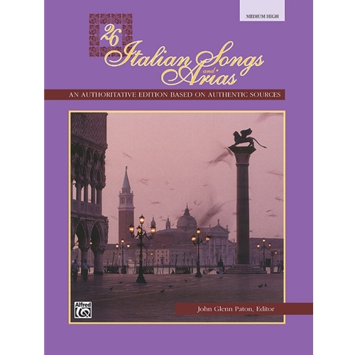 Kidder Music Service - 26 Italian Songs and Arias