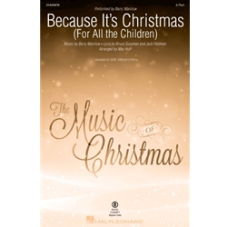 Because It's Christmas<br>(For All the Children)