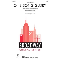 One Song Glory<br>(from Rent)