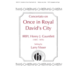Concertato on Once in Royal David's City