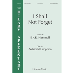 I Shall Not Forget