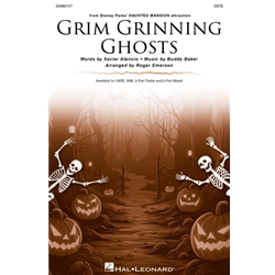 Grim Grinning Ghosts<br>from Disney Parks' <i>Haunted Mansion</i> Attraction