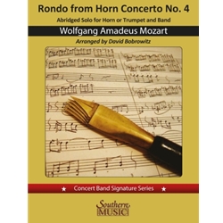 Rondo from Horn Concerto No. 4<br>Horn or Trumpet Solo with Concert Band