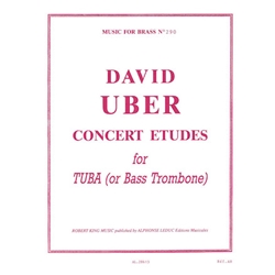 Concert Etudes for Tuba or Bass Trombone