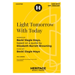 Light Tomorrow With Today