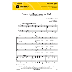 Angels We Have Heard on High