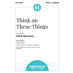 Think on These Things