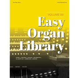 Easy Organ Library- Volume 80