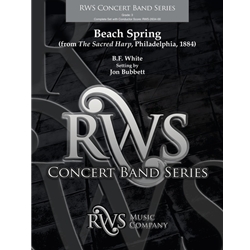 Beach Spring<br>from <i>The Sacred Harp</i>, Philadelphia, 1884)