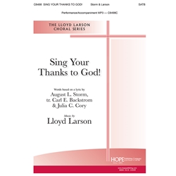 Sing Your Thanks to God!