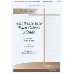Put Peace Into Each Other's Hands