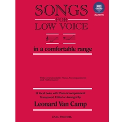Songs for Low Voice