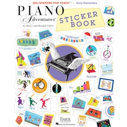 Piano Adventures Sticker Book