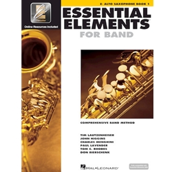 Essential Elements For Band: Alto Sax - Book 1