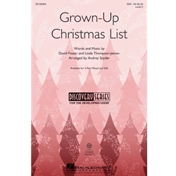 Grown-Up Christmas List