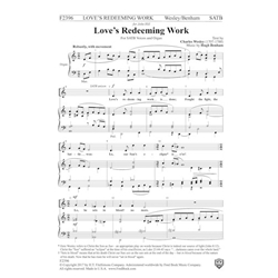 Love's Redeeming Work