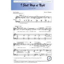 I Shall Weep at Night