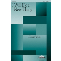 I Will Do a New Thing