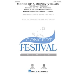 Songs of a Disney Villain<br>Choral Medley