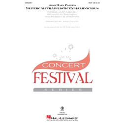 Supercalifragilisticexpialidocious<br>from <i>Mary Poppins</i>