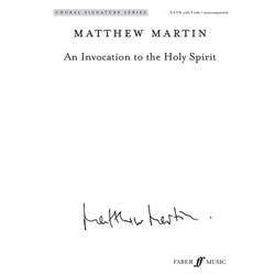 An Invocation to the Holy Spirit