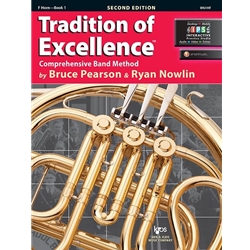 Tradition of Excellence: Book 1 - F Horn