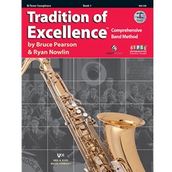 Tradition of Excellence: Book 1 - Tenor Sax